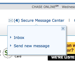 message chase