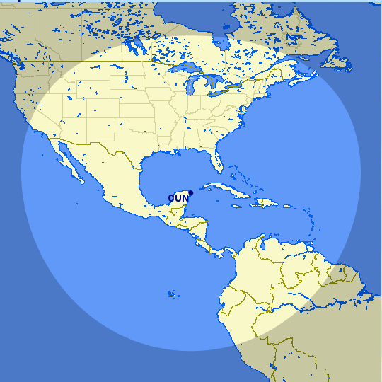 cancun map