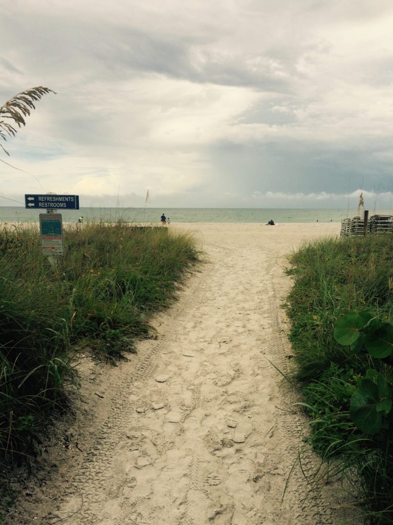 a path to the beach
