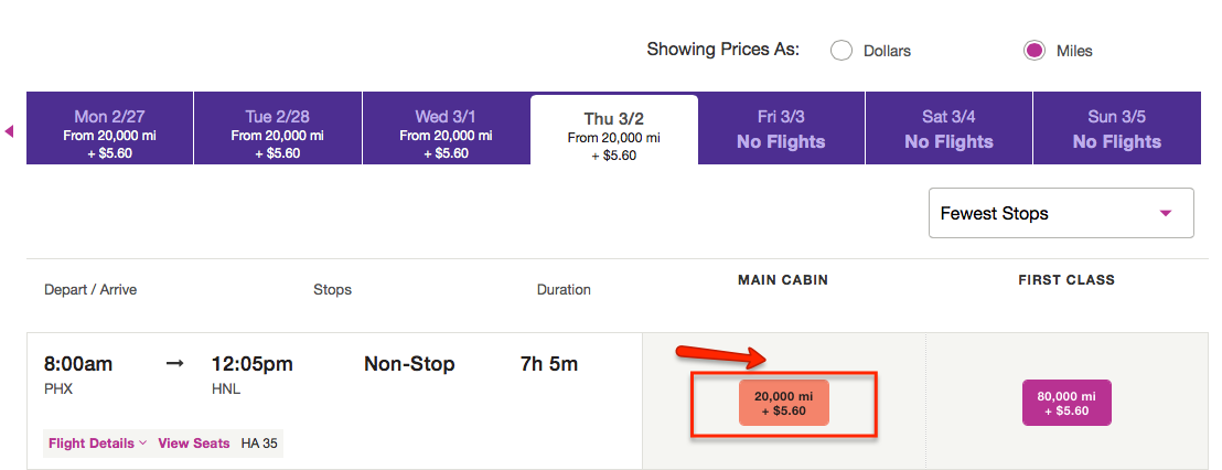 hawaiian availability