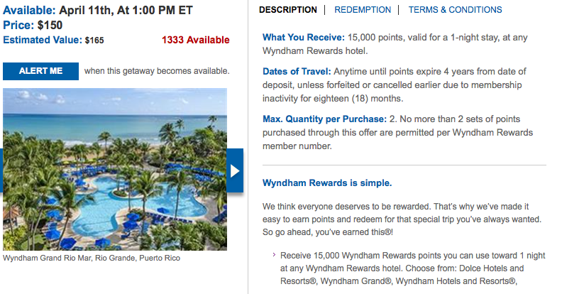 wyndham deal