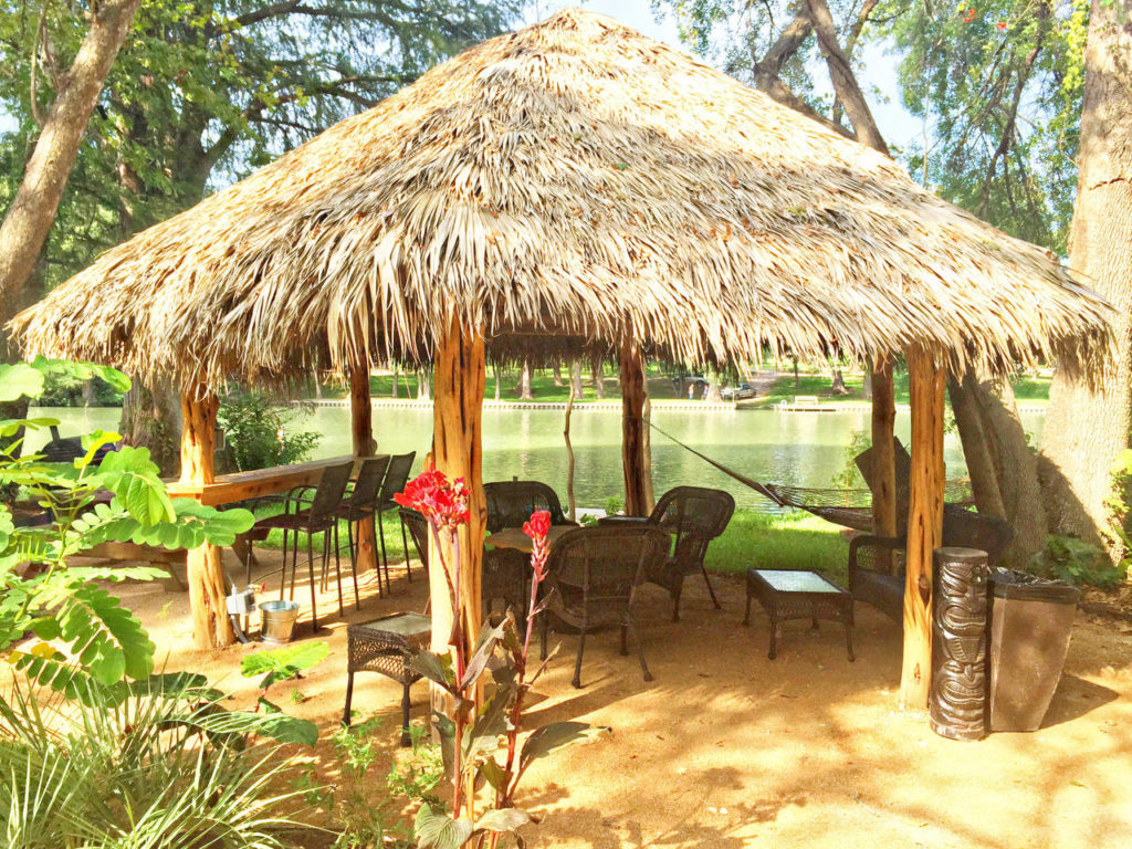 Cabana rental at Son's Island Photo courtesy of Son's Island