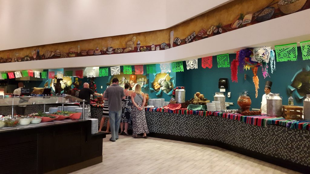 Mexican food night at the buffet