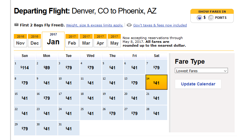 denver-to-phoenix - Miles For Family