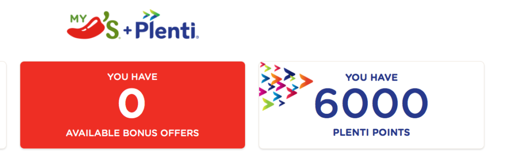 a red and blue gift cards