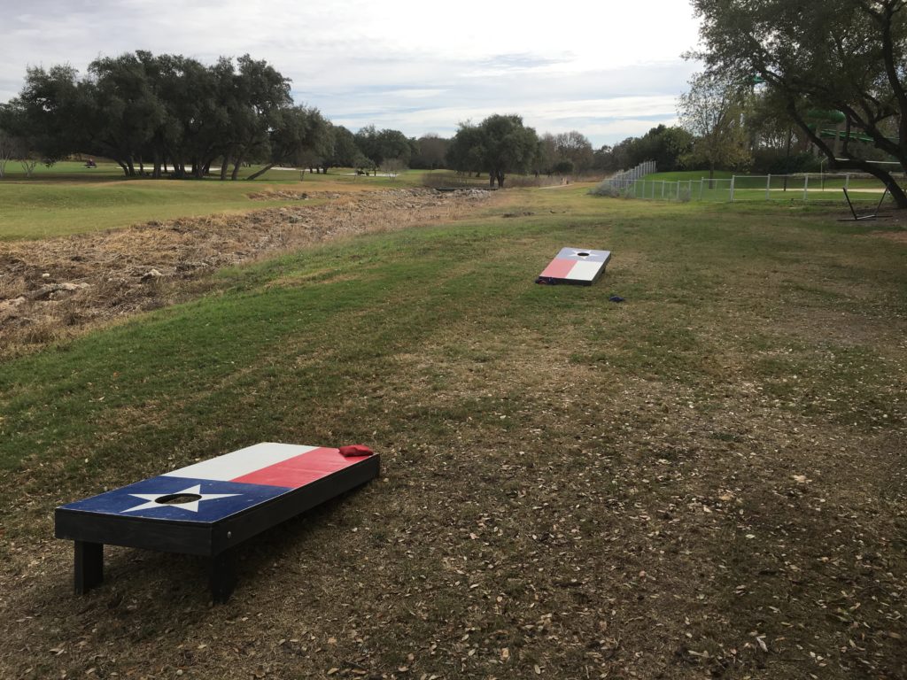 a two bags on the ground