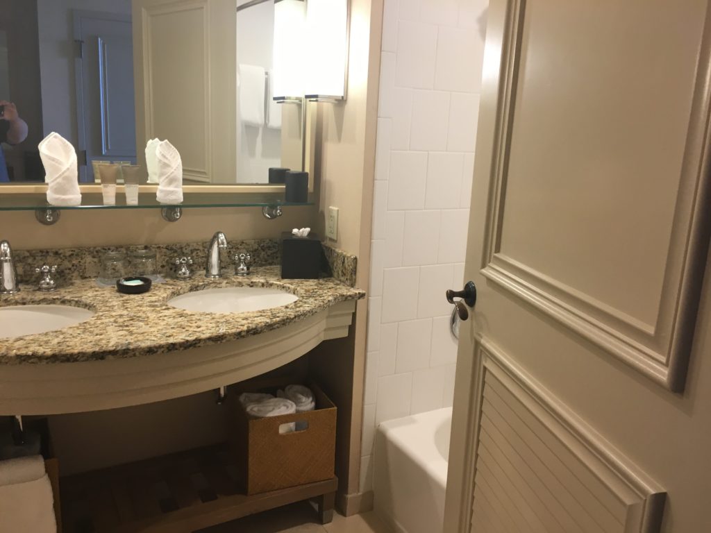a bathroom with a sink and a bathtub