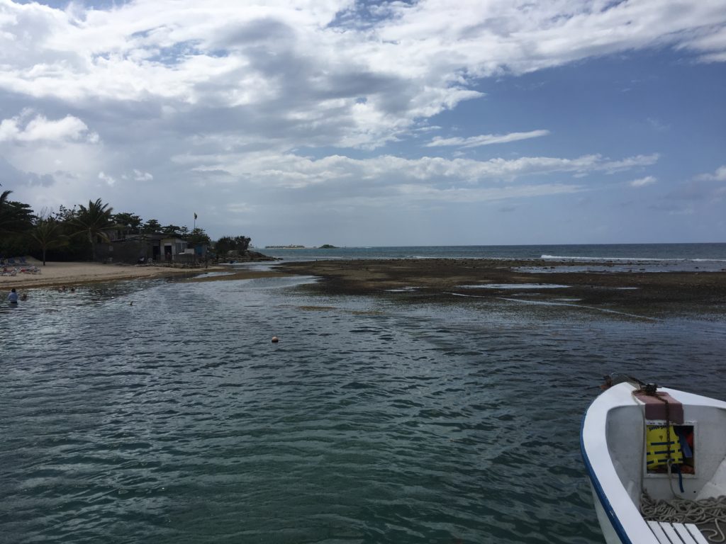 a boat on the water