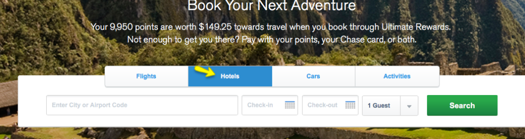 a screenshot of a hotel