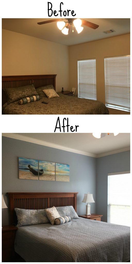 We Turned Our Bedroom Into a Beach