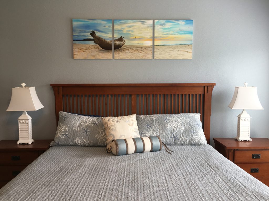 We Turned Our Bedroom Into a Beach