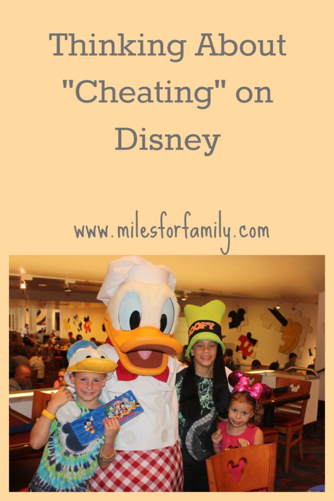 Thinking About Cheating on Disney