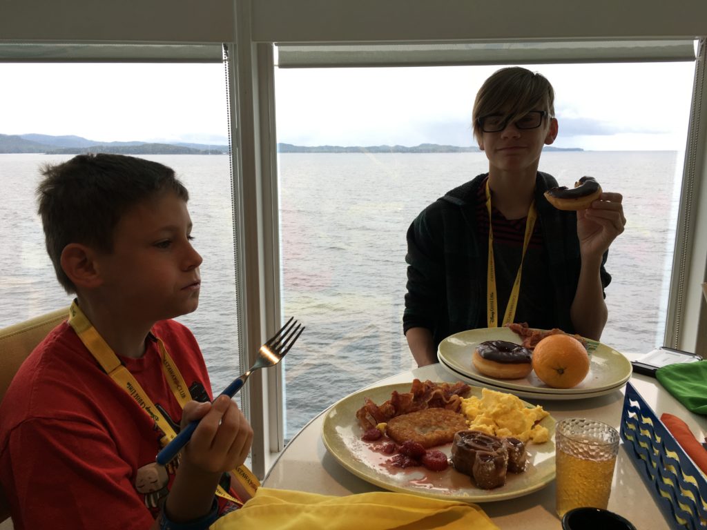 Texans in Alaska: Sea Day to Alaska!