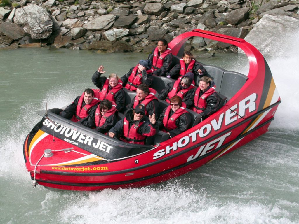 a group of people on a boat