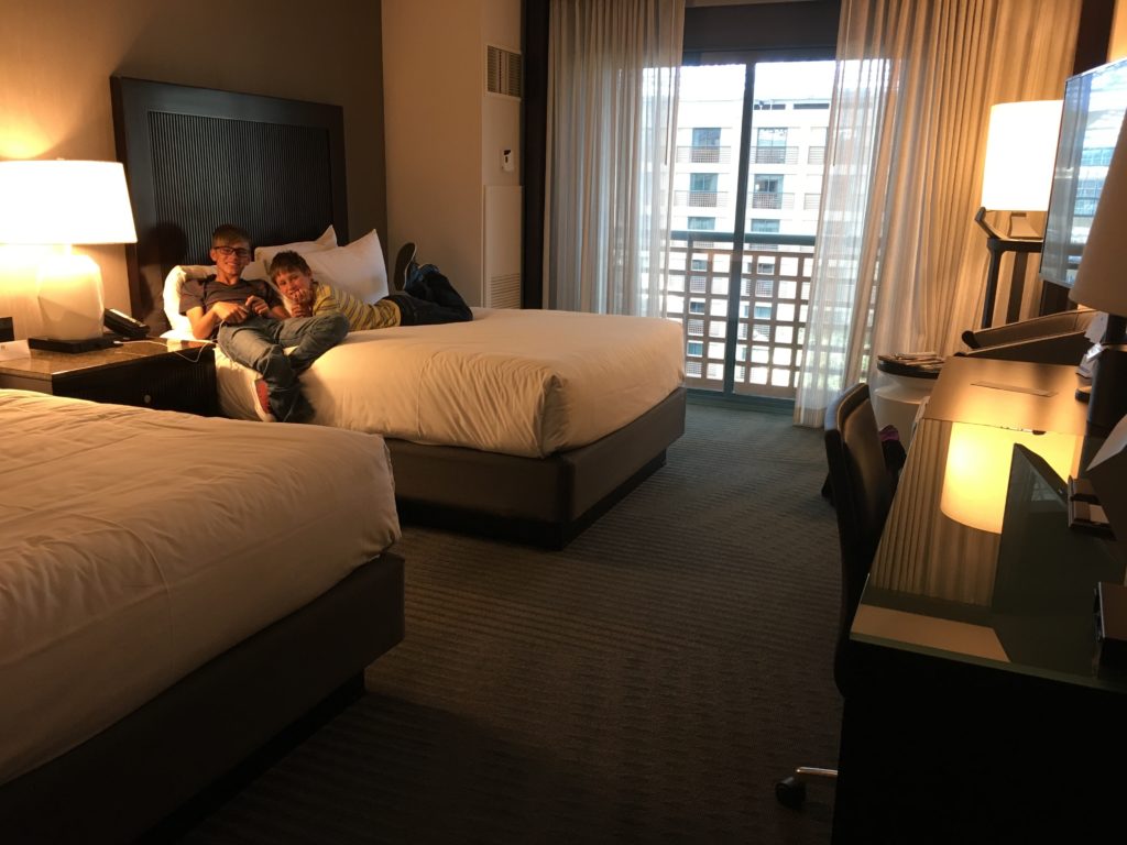 Gigantic Dogs and Runway Sunsets at Hyatt Regency SFO
