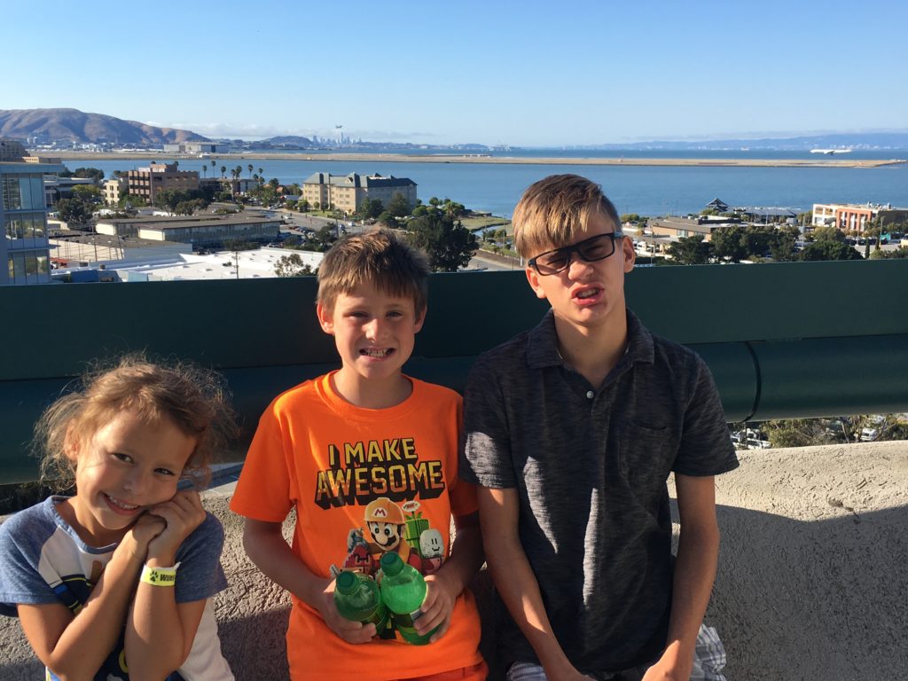 Gigantic Dogs and Runway Sunsets at Hyatt Regency SFO