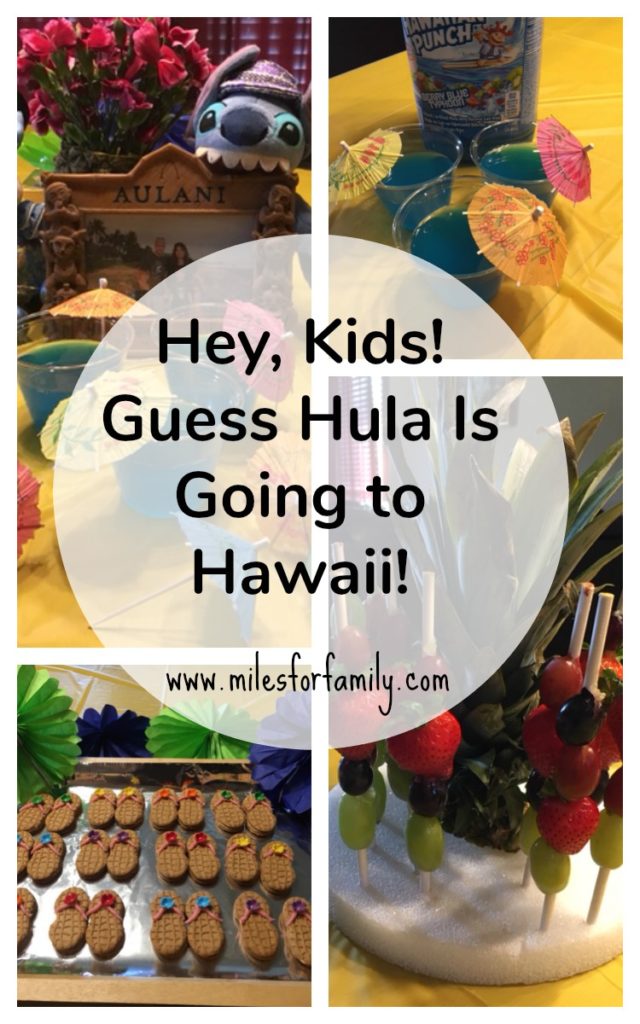 Hey, Kids! Guess Hula Is Going to Hawaii!