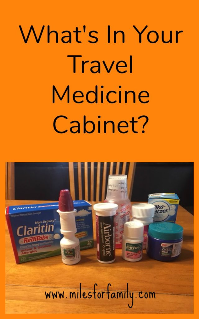 What's In Your Travel Medicine Cabinet?