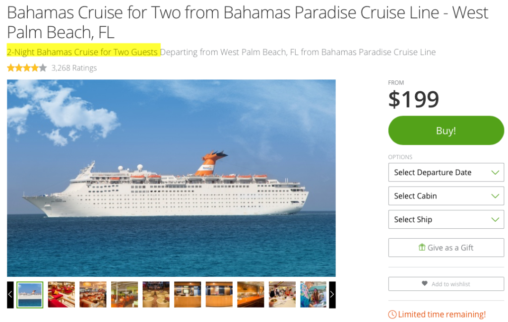 a cruise ship in the water