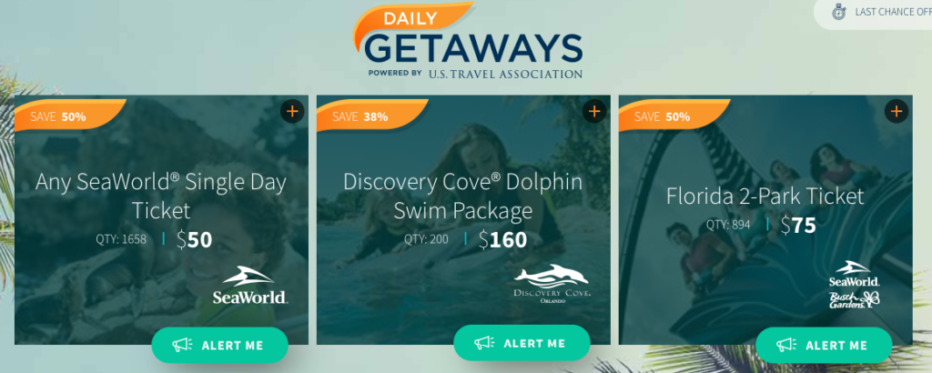 a screenshot of a travel app