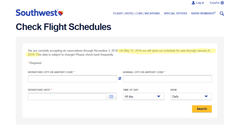 Southwest Airlines Releases Holiday Flight Schedules TODAY! Miles For