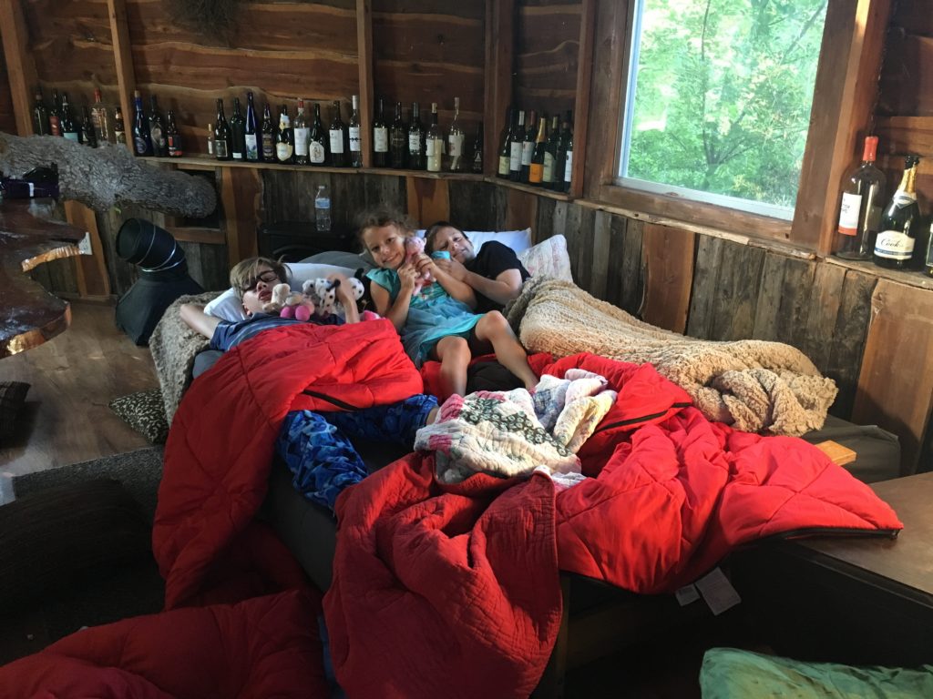 Majestic Oak Treehousoe B&B at Savannah's Meadow