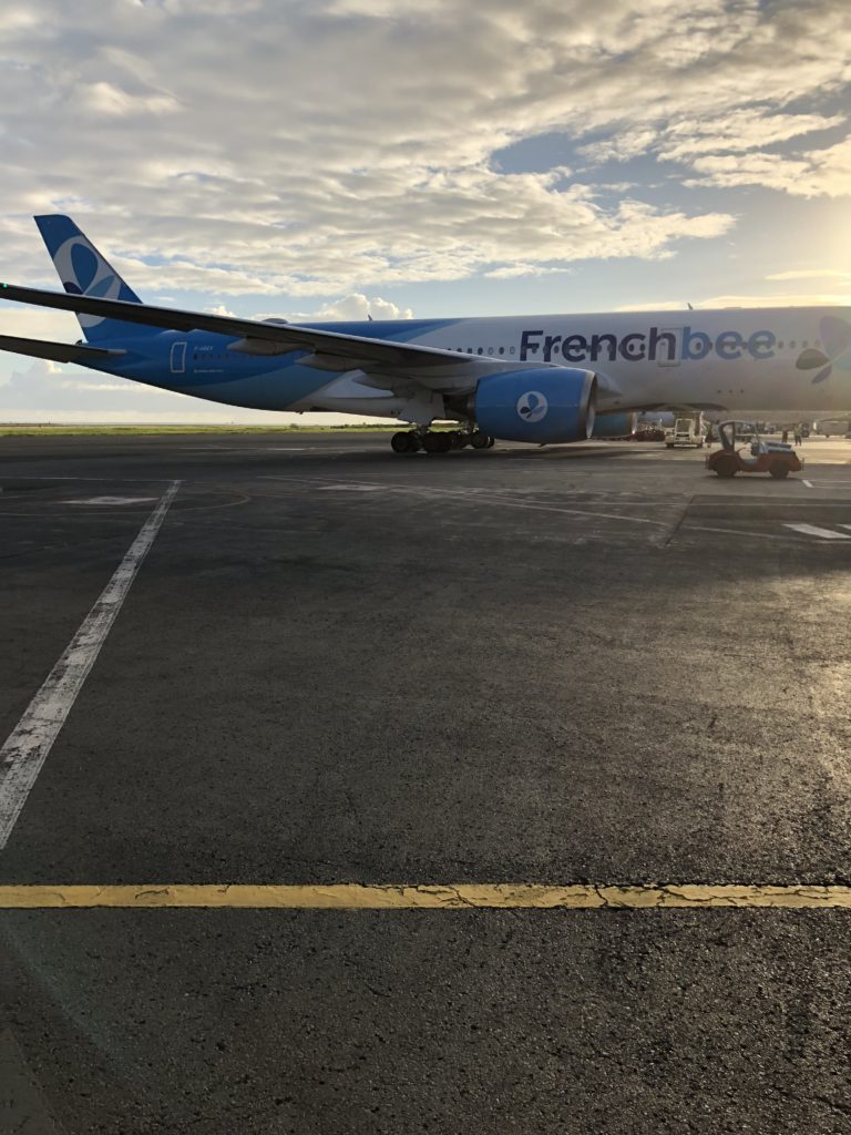 a plane on the tarmac