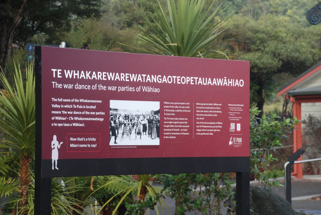 a sign with text and pictures on it