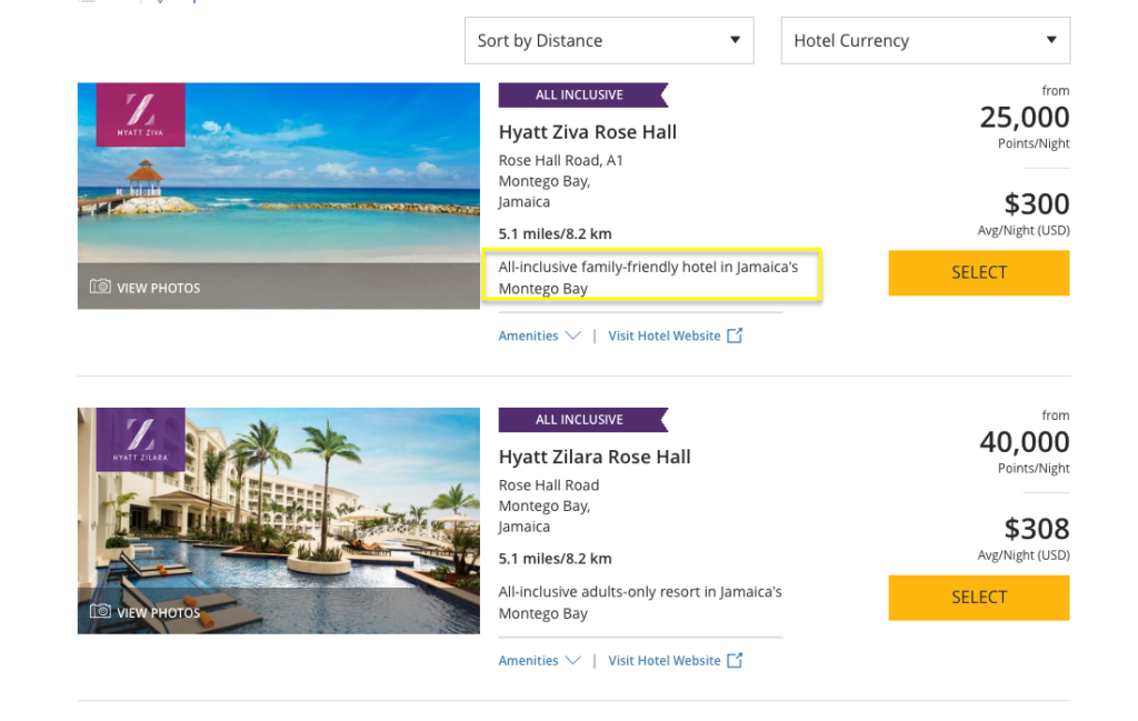 a screenshot of a hotel
