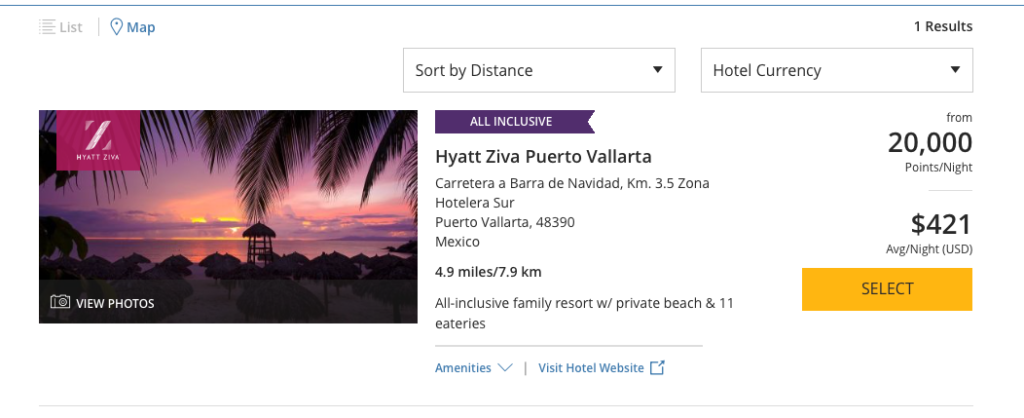 a screenshot of a hotel