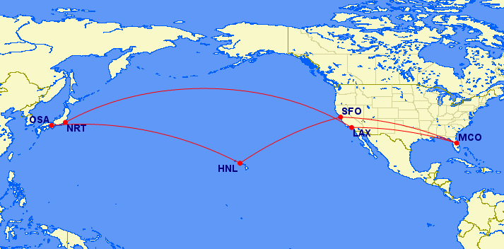 How I Plan To Tackle Award Flights From Florida To Japan Via