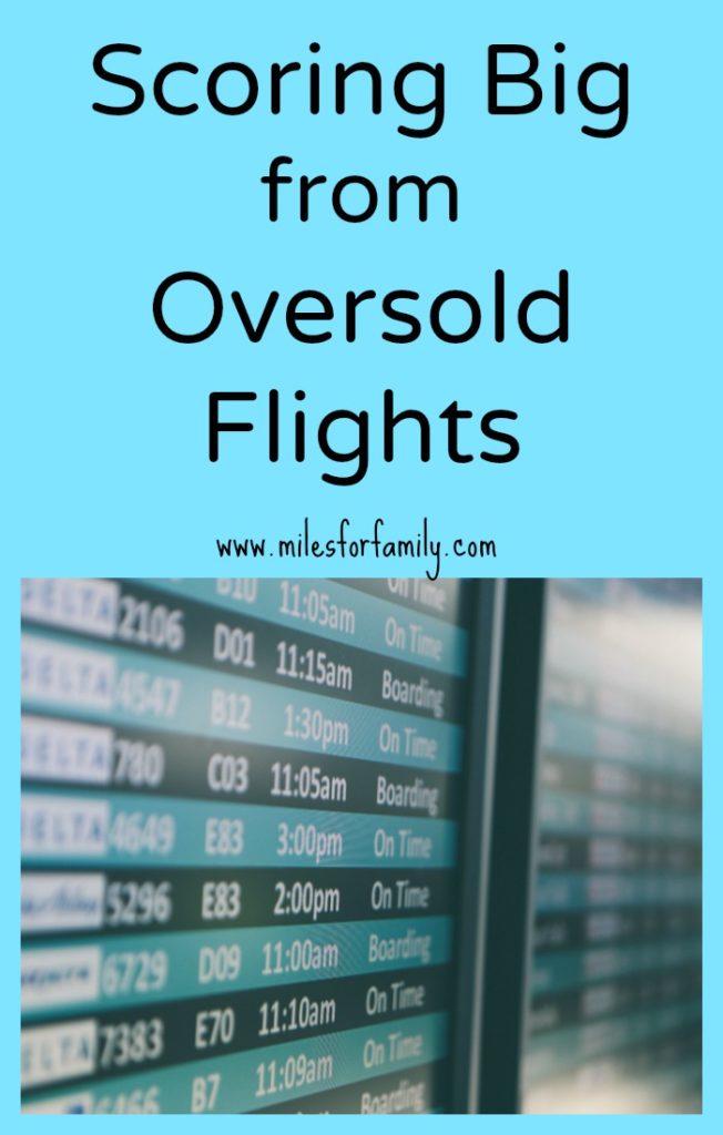 Scoring Big from Oversold Flights
