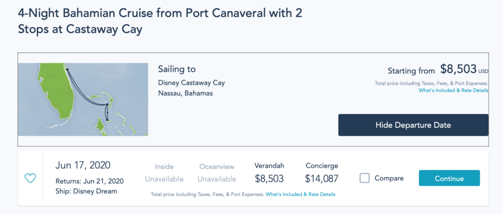 a screenshot of a travel ticket