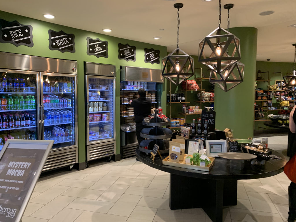 a store with a variety of beverages
