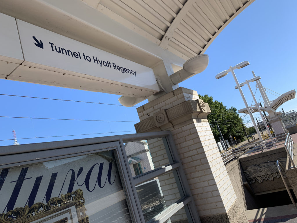 a sign on a building