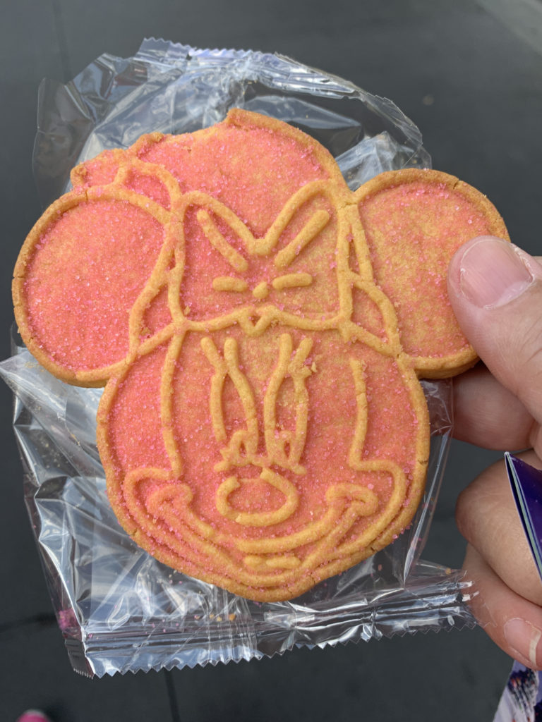 a hand holding a cookie