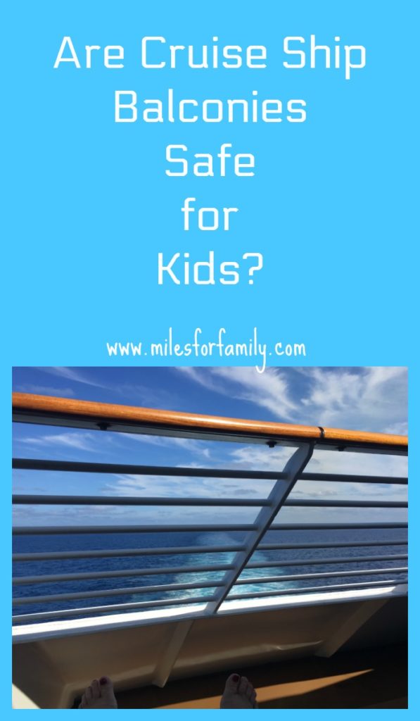cruise ship balconies safe for kids