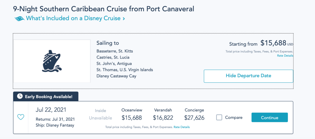 a screenshot of a cruise