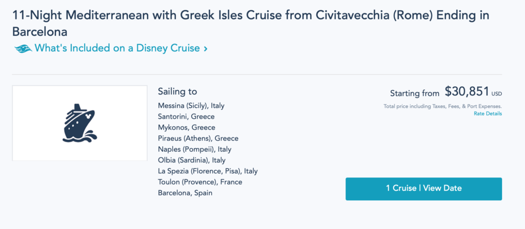 a screenshot of a cruise