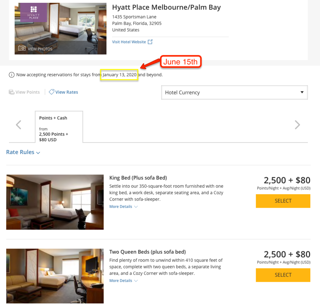 a screenshot of a hotel