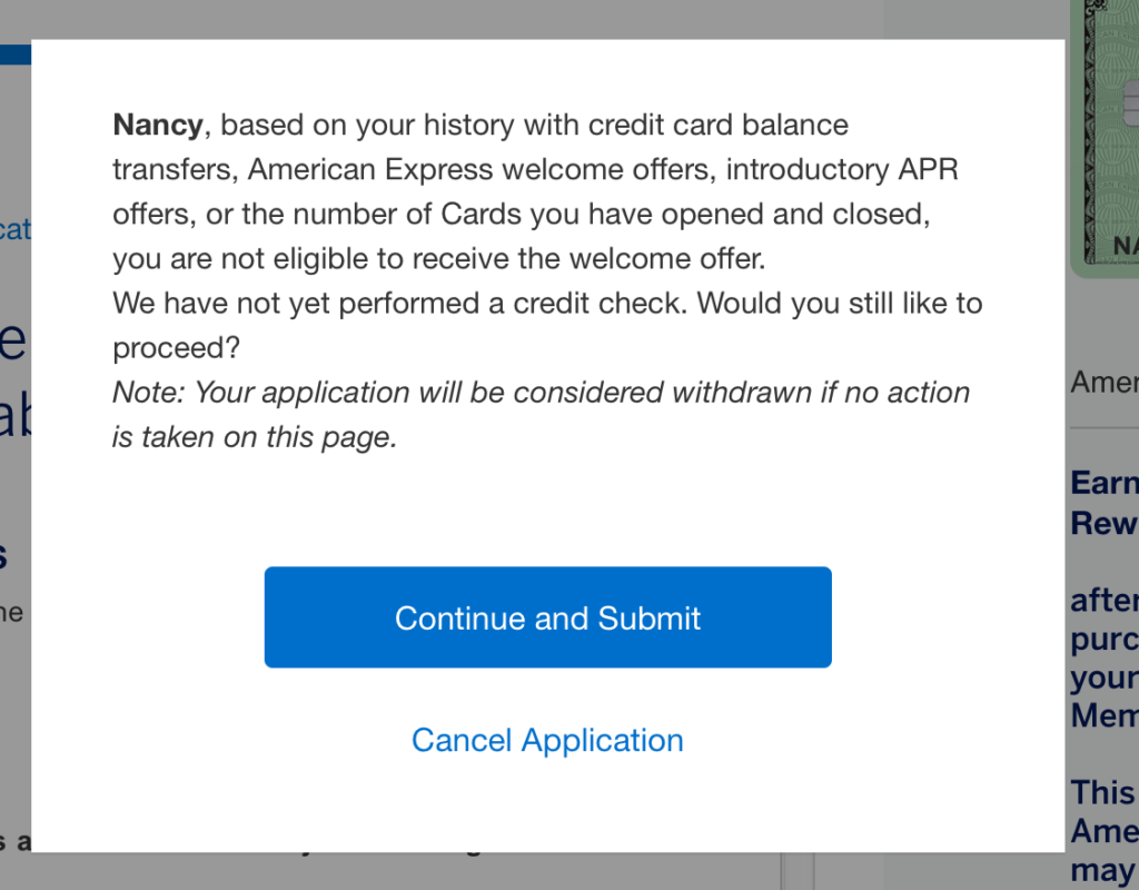 a screenshot of a credit card