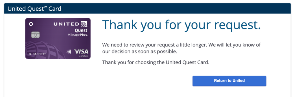 a screenshot of a thank you message