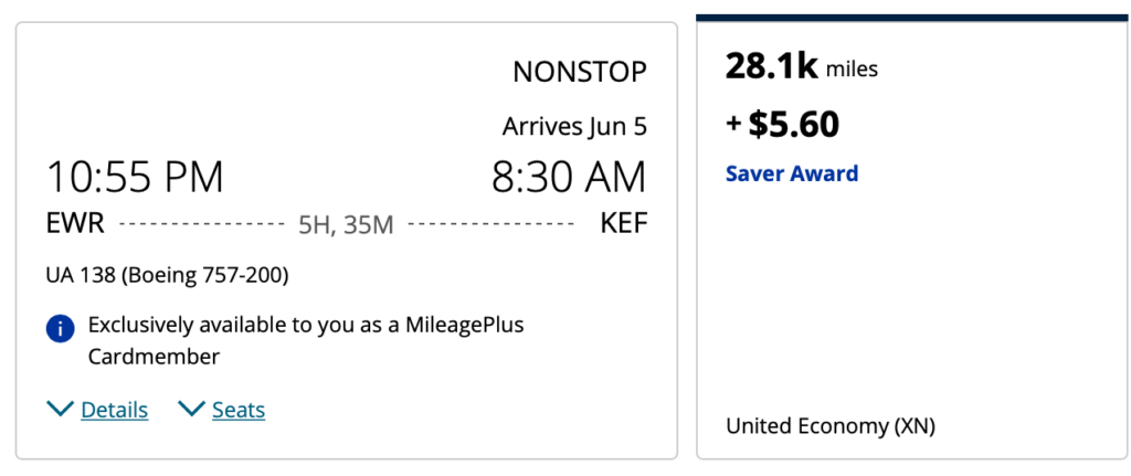 a screenshot of a flight ticket