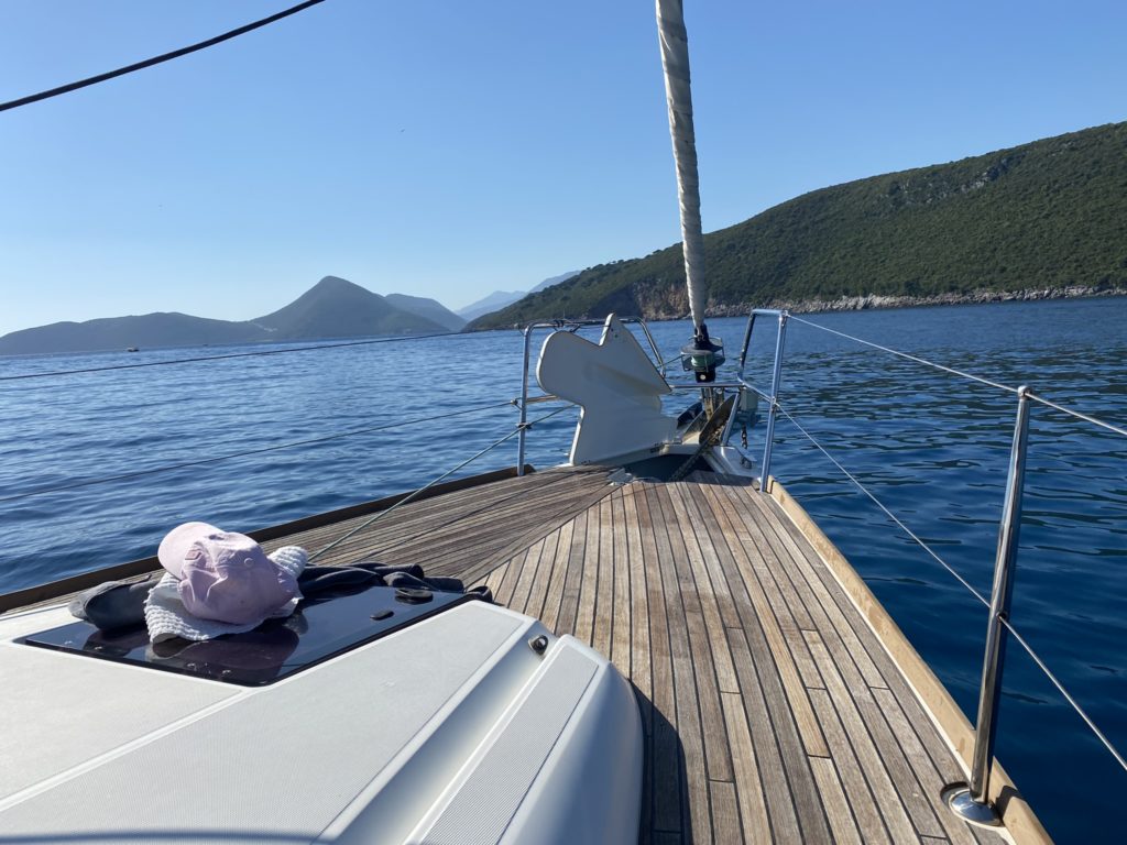 a boat on the water