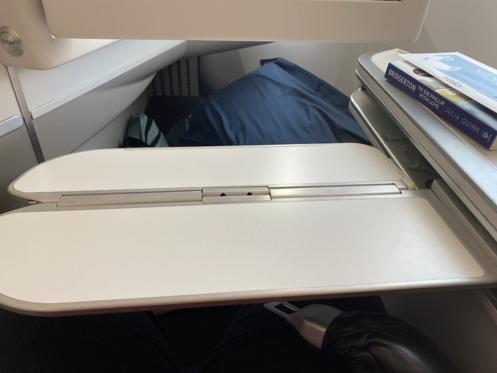 a seat on a plane