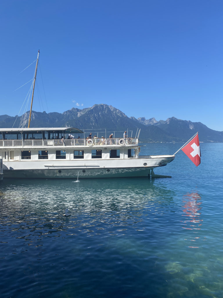 a boat on the water