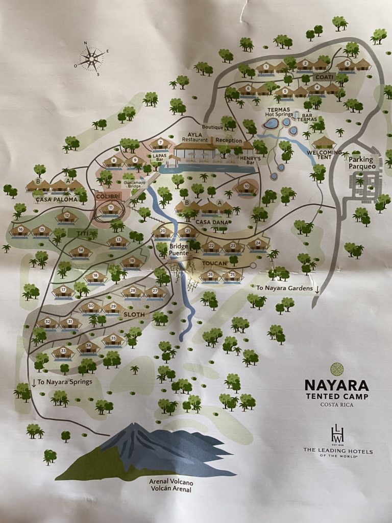 a map of a resort