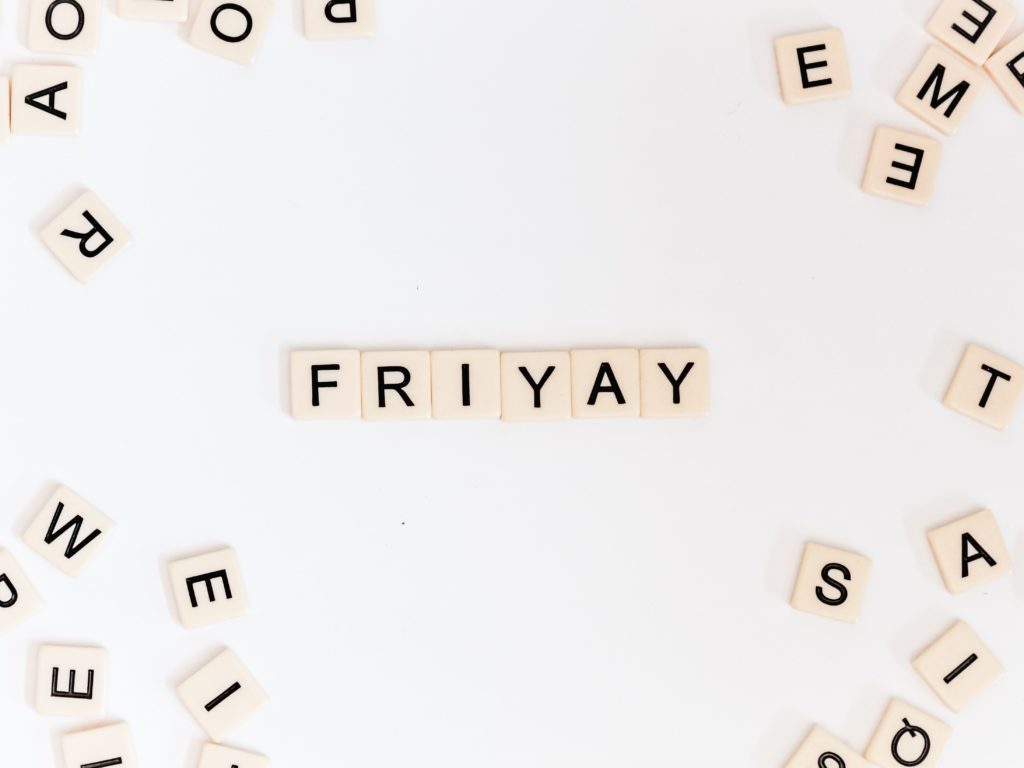 a group of small tiles with letters on them