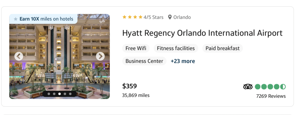 a screenshot of a hotel