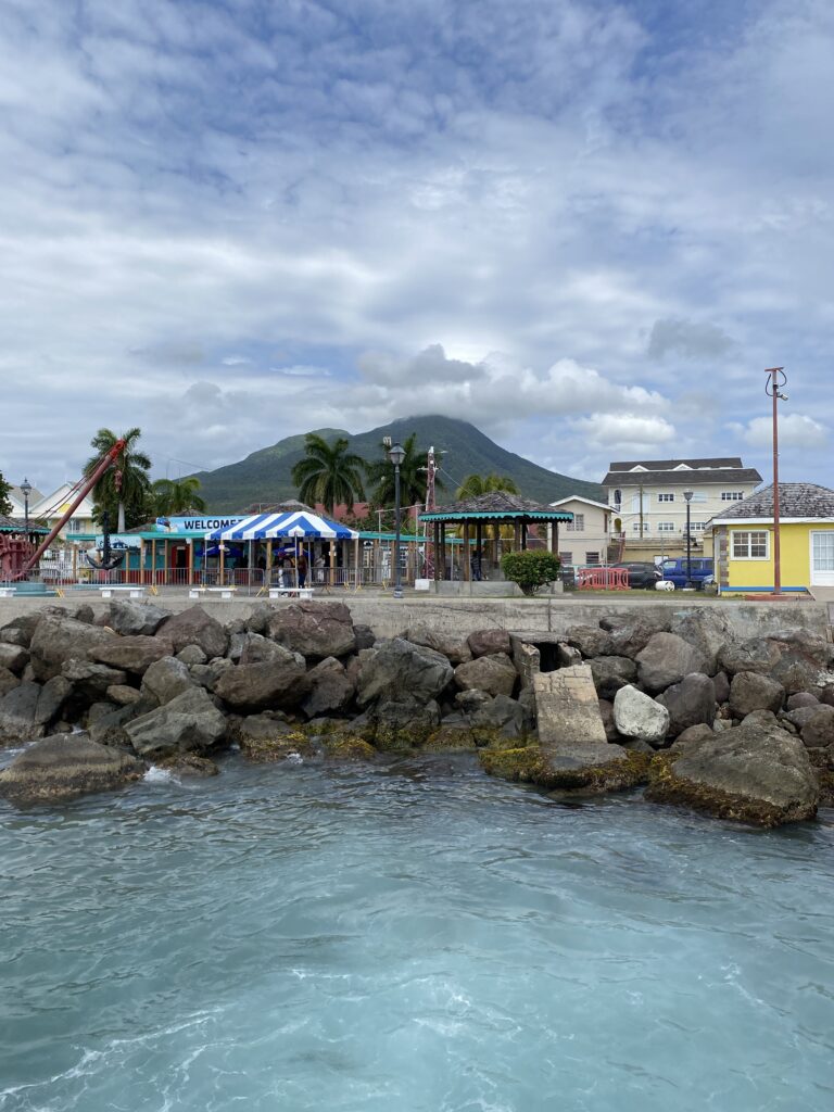 a body of water with a body of water and buildings